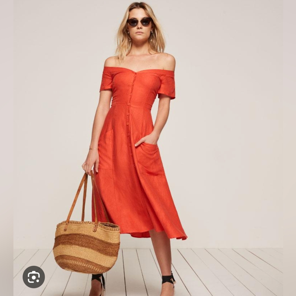 Reformation Mariposa Dress Size 0